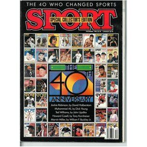 1986 DECEMBER SPORT MAGAZINE - 40TH ANNIVERSARY ISSUE - CW 327